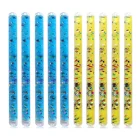 Sensory Glitter Wand - ABC, Number and Shapes - 10 Pack