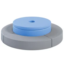 Round Platform Base with Grey Low Mat Seating